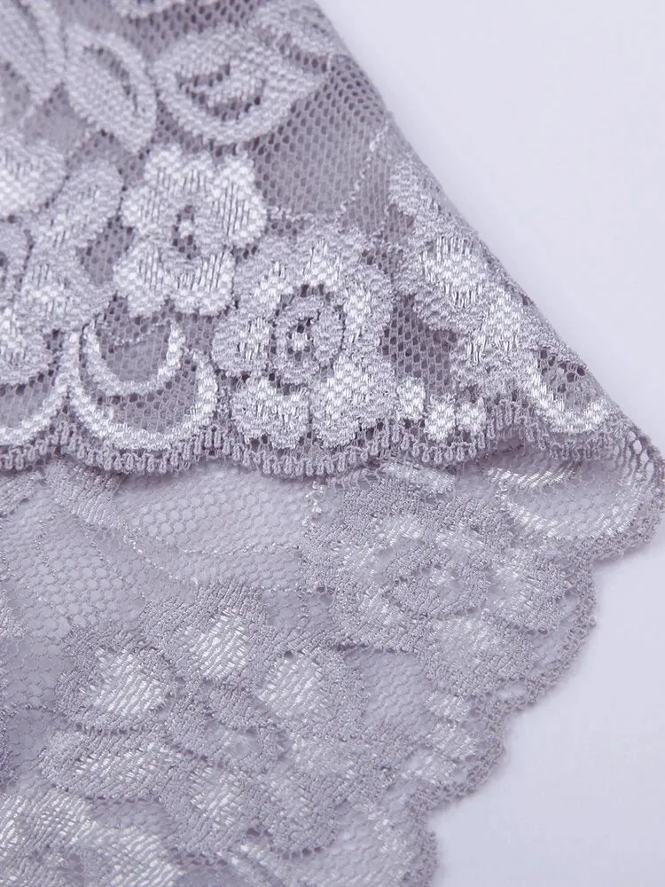 2-Pack Women Lace Seamless Panties