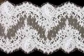 8" Ivory Alençon Galloon Lace