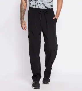 Black Comfy Cargo Pants for Men