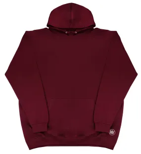 Blank 'No Mood' - Burgundy Huge Oversized Original Hoody