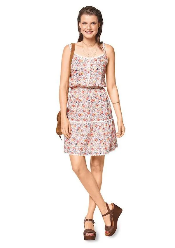 Burda Pattern 6403 Women's Sun Dress in Length Variations