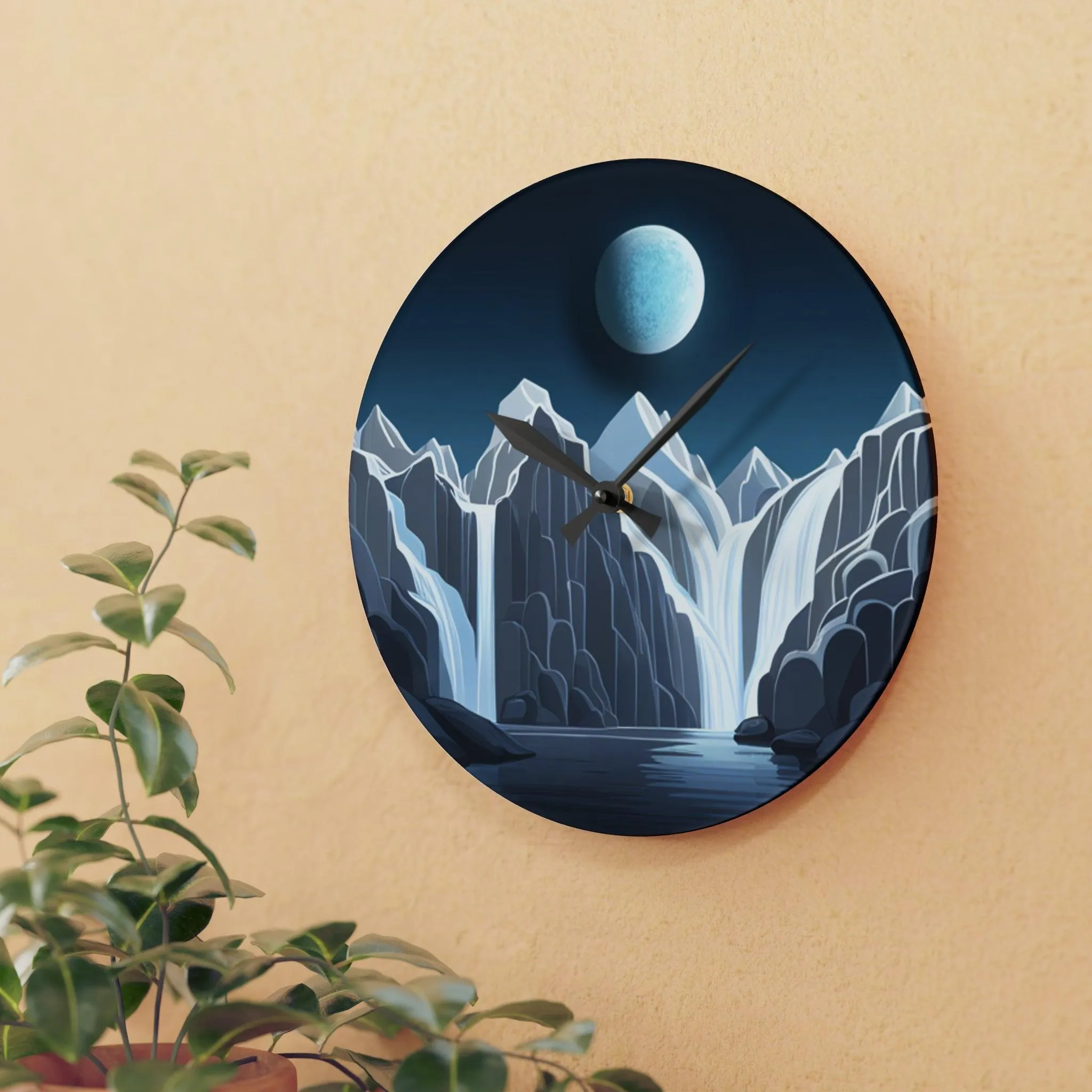 Contemporary Acrylic Wall Clocks for Elegant Home Decor