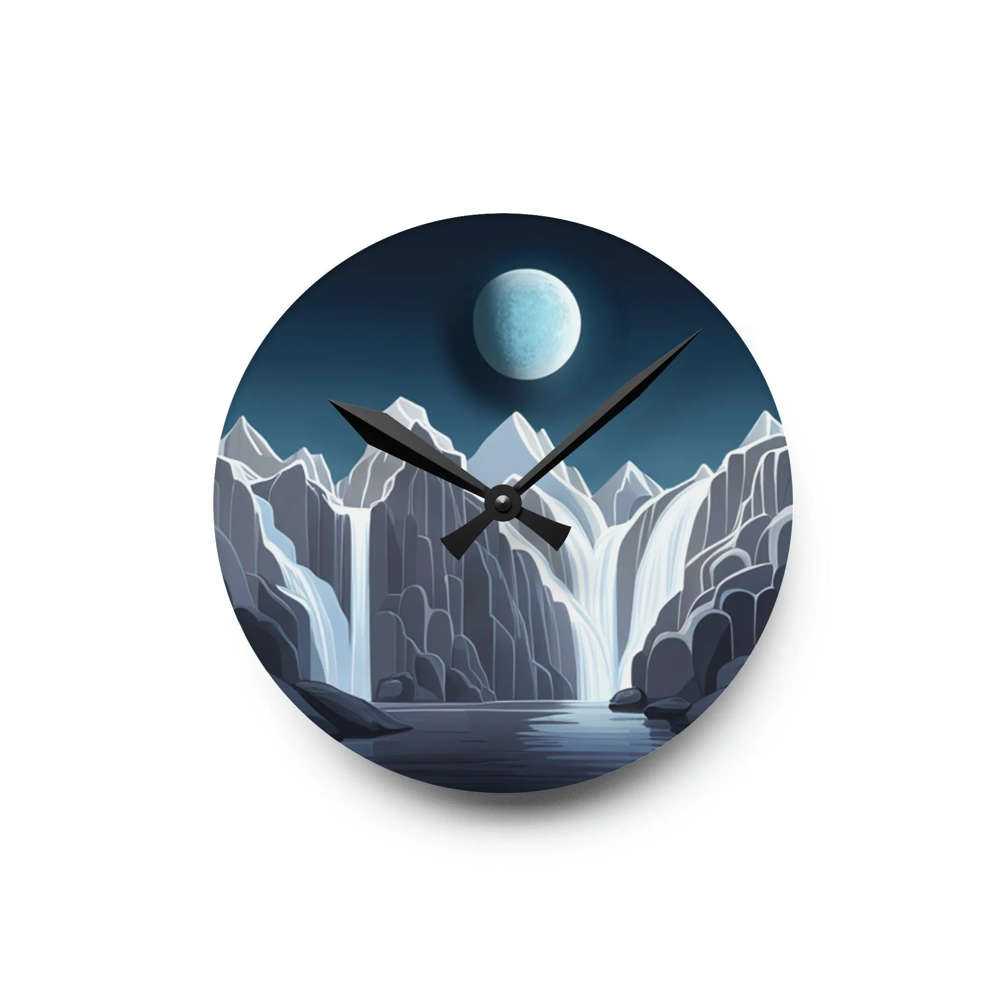 Contemporary Acrylic Wall Clocks for Elegant Home Decor