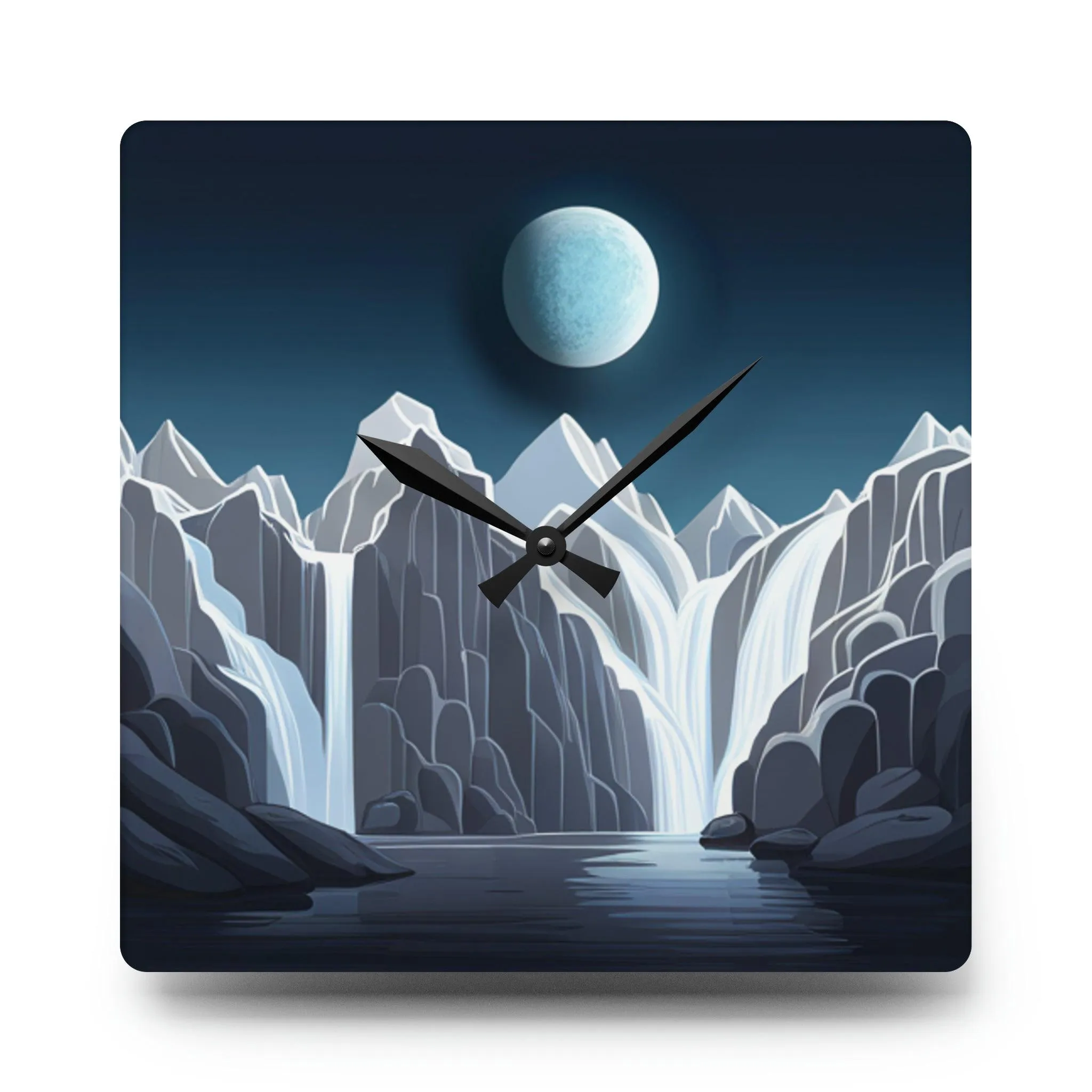 Contemporary Acrylic Wall Clocks for Elegant Home Decor