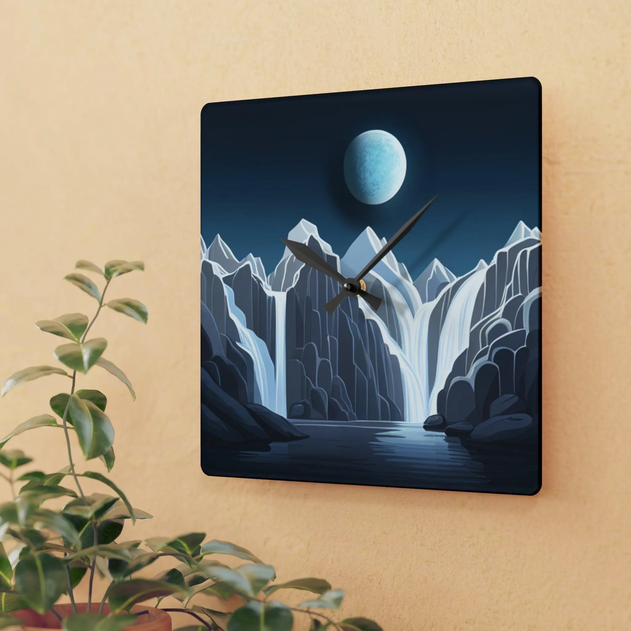 Contemporary Acrylic Wall Clocks for Elegant Home Decor