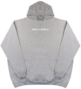 Dogs Are Greater Than People - Kids Oversized Comfy Original Hoody