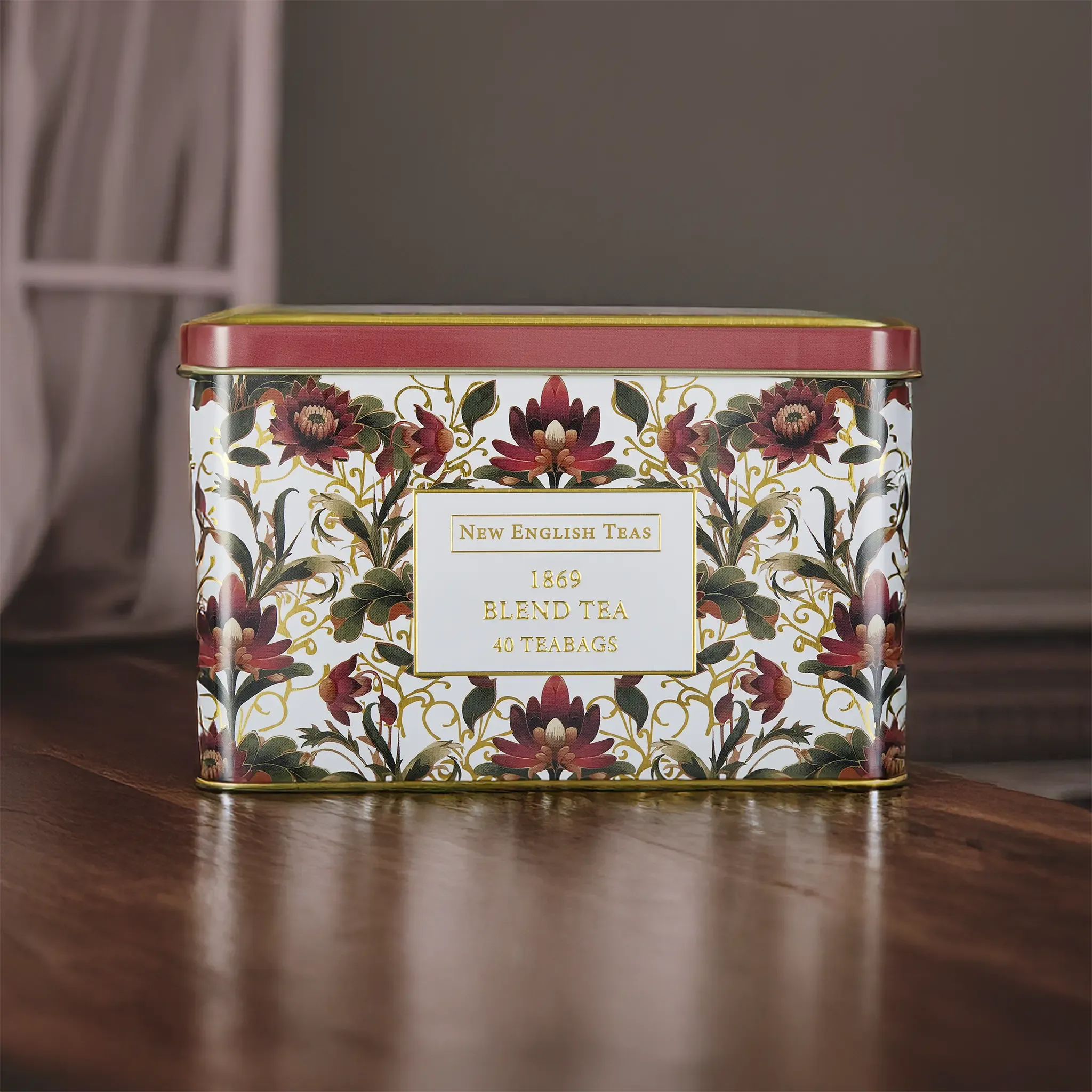 Embroidery Classic Tea Tin