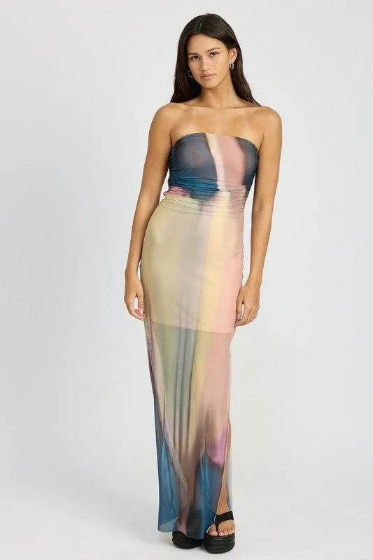 Emory Park Shirred Tube Maxi Dress