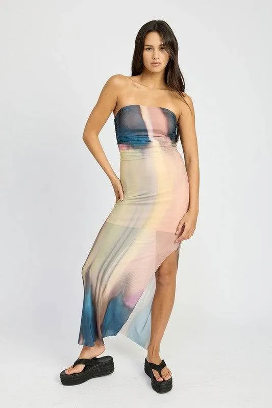 Emory Park Shirred Tube Maxi Dress