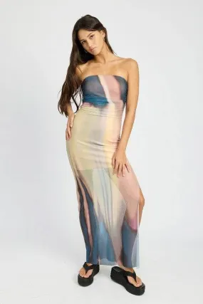 Emory Park Shirred Tube Maxi Dress