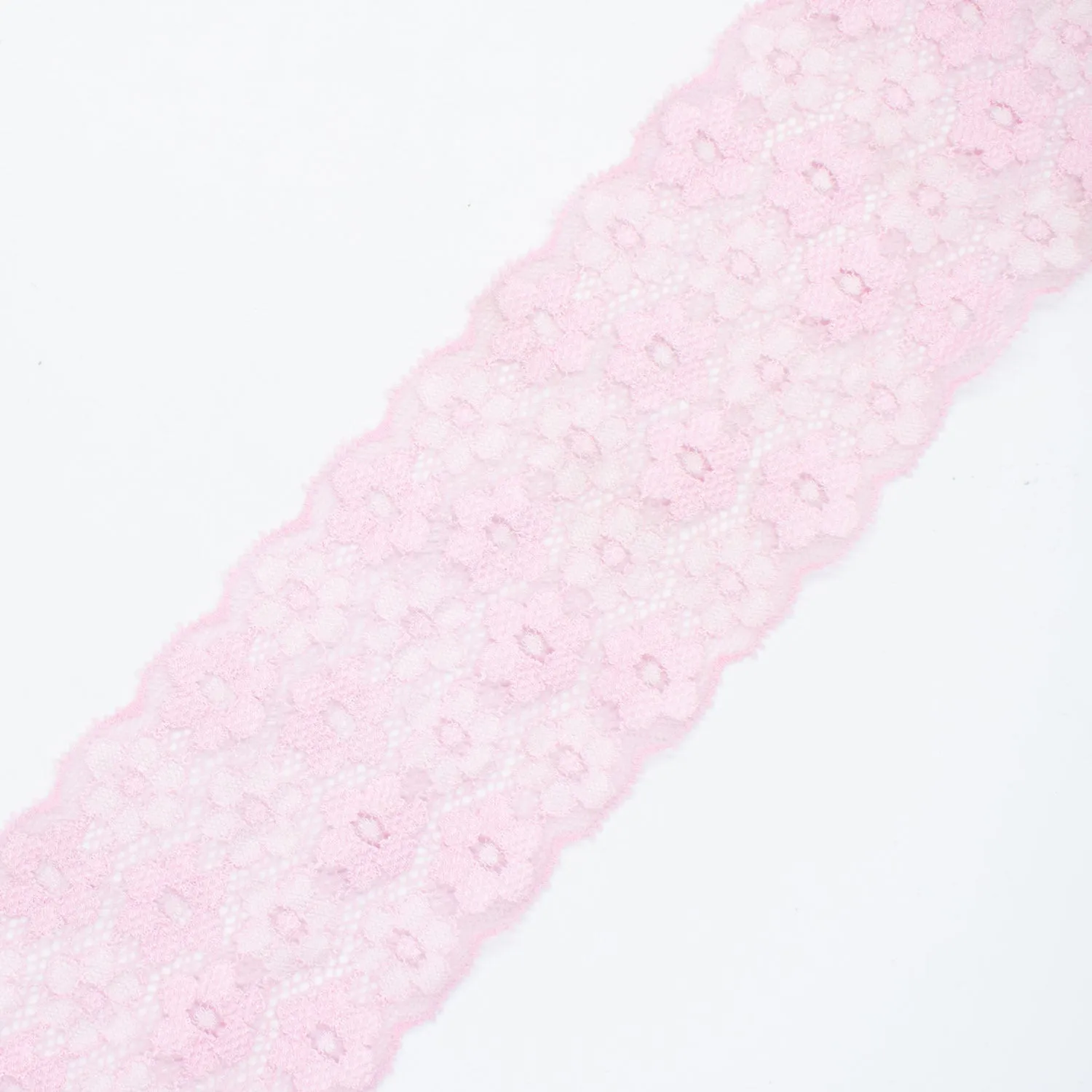 Floral Bloom Stretch Raschel Lace Trim 70mm