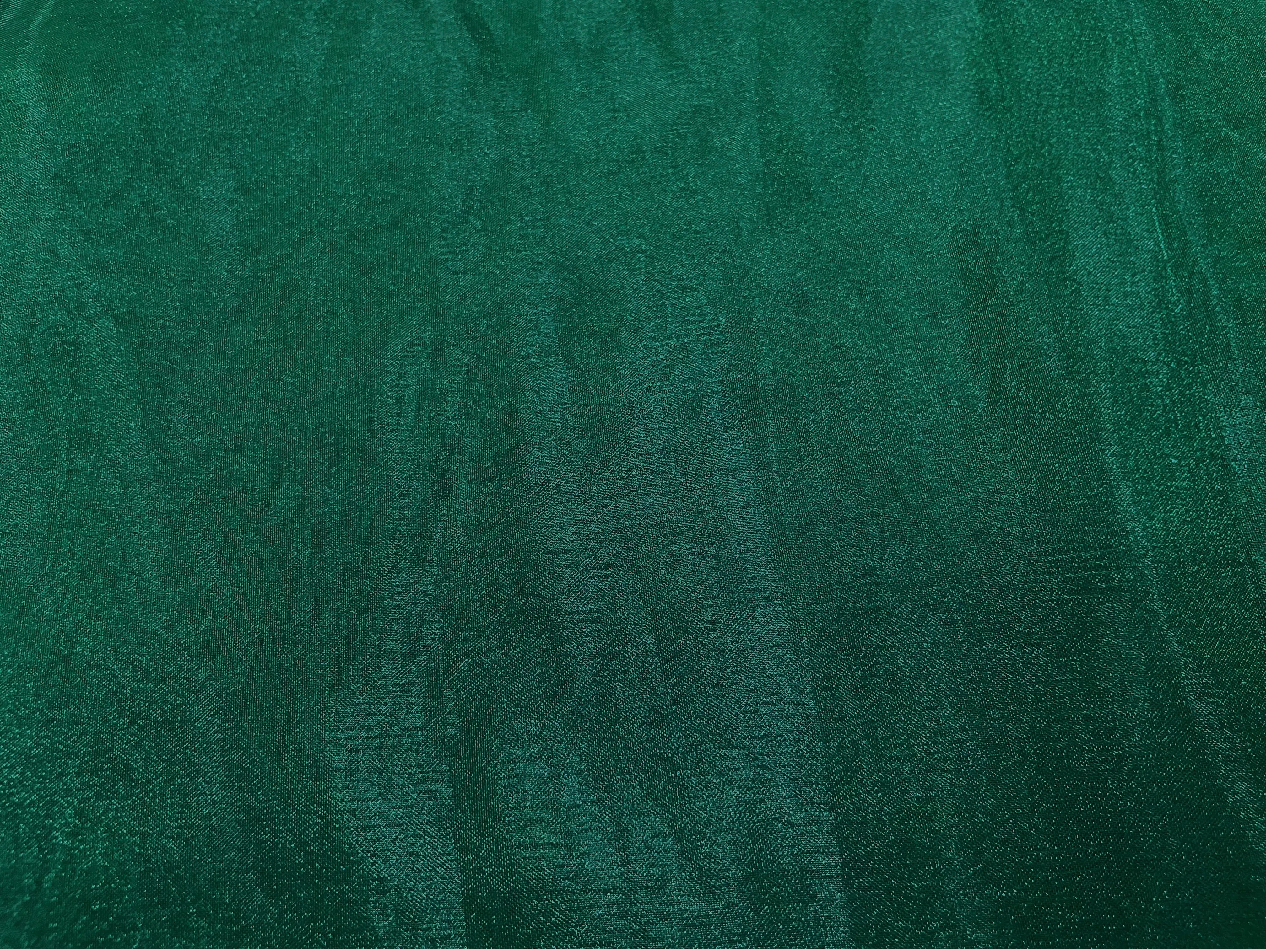 Green Plain Organza Fabric