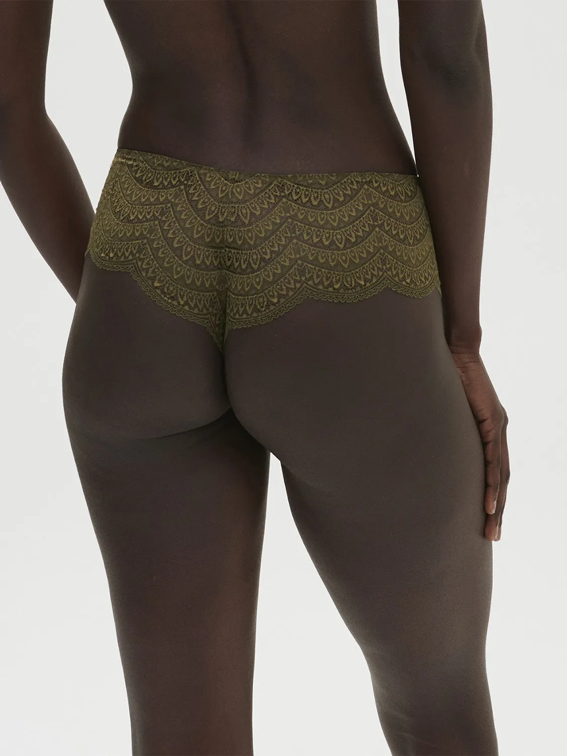Karma Boyshort - Adventure Green