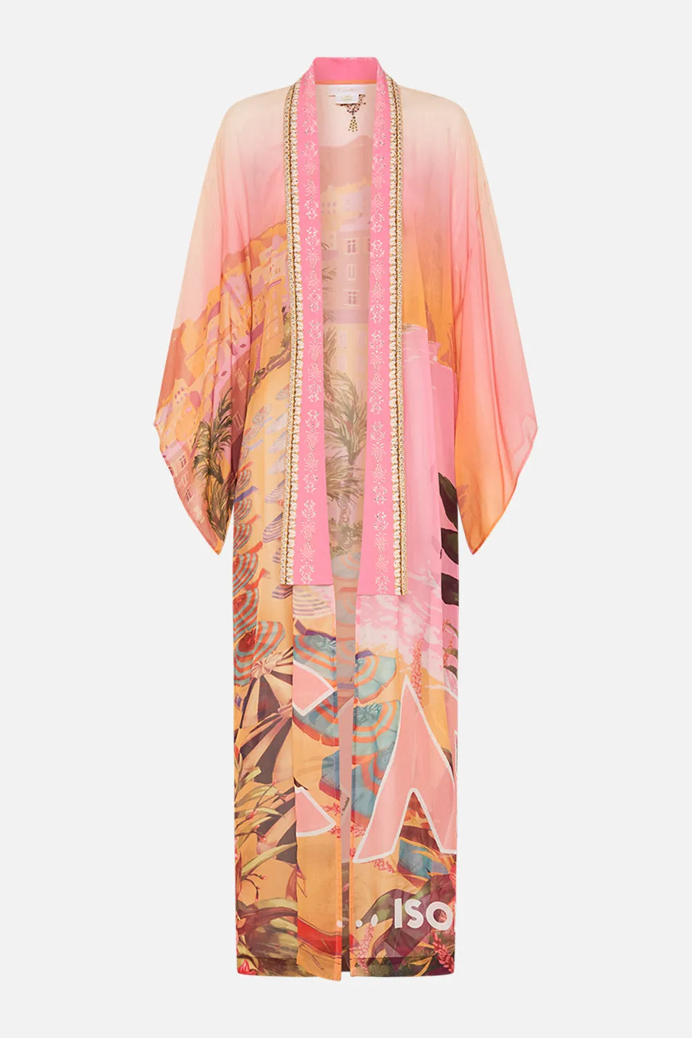 KIMONO LAYER WITH COLLAR CAPRI ME