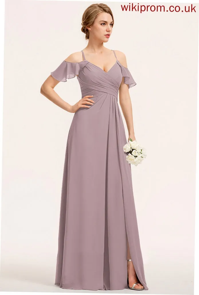 Length Floor-Length Silhouette Fabric Embellishment Pleated A-Line Straps&Sleeves Raquel Floor Length Empire Waist Sleeveless Bridesmaid Dresses
