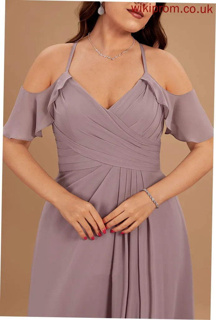Length Floor-Length Silhouette Fabric Embellishment Pleated A-Line Straps&Sleeves Raquel Floor Length Empire Waist Sleeveless Bridesmaid Dresses