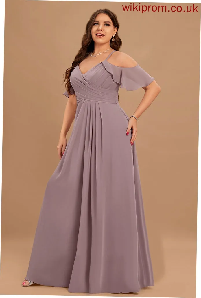 Length Floor-Length Silhouette Fabric Embellishment Pleated A-Line Straps&Sleeves Raquel Floor Length Empire Waist Sleeveless Bridesmaid Dresses