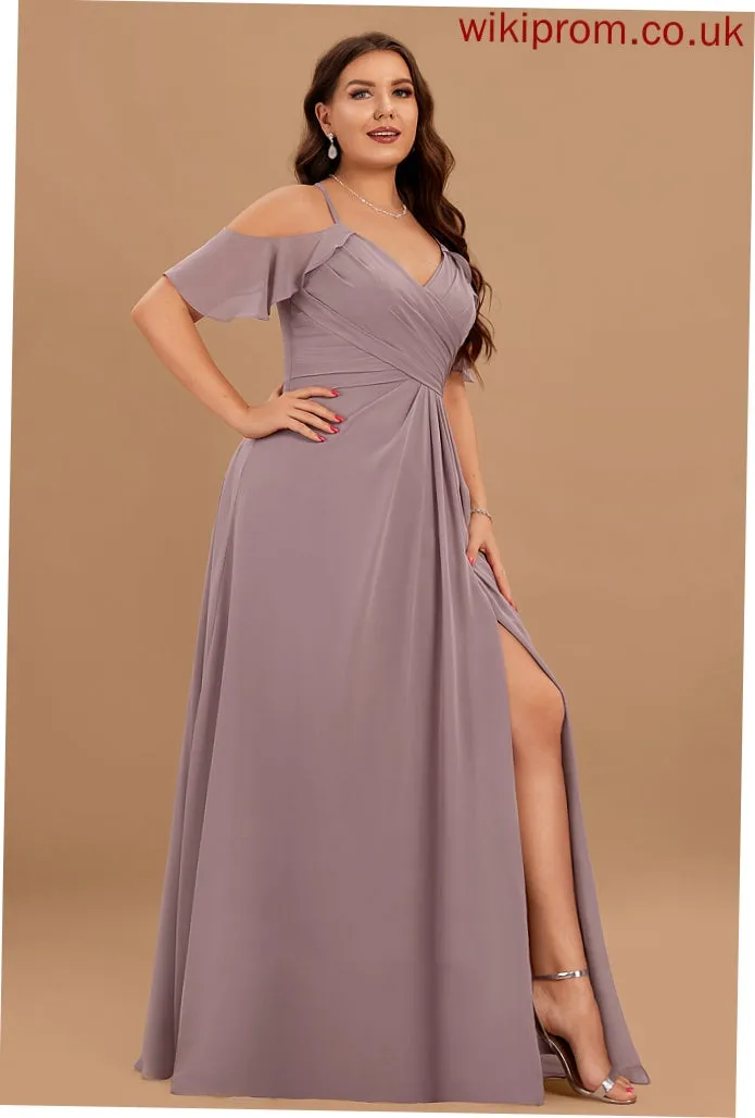 Length Floor-Length Silhouette Fabric Embellishment Pleated A-Line Straps&Sleeves Raquel Floor Length Empire Waist Sleeveless Bridesmaid Dresses