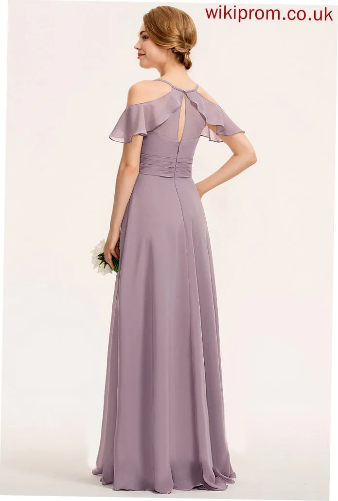 Length Floor-Length Silhouette Fabric Embellishment Pleated A-Line Straps&Sleeves Raquel Floor Length Empire Waist Sleeveless Bridesmaid Dresses