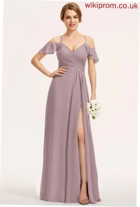 Length Floor-Length Silhouette Fabric Embellishment Pleated A-Line Straps&Sleeves Raquel Floor Length Empire Waist Sleeveless Bridesmaid Dresses