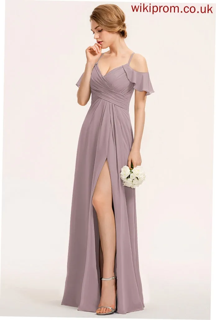 Length Floor-Length Silhouette Fabric Embellishment Pleated A-Line Straps&Sleeves Raquel Floor Length Empire Waist Sleeveless Bridesmaid Dresses
