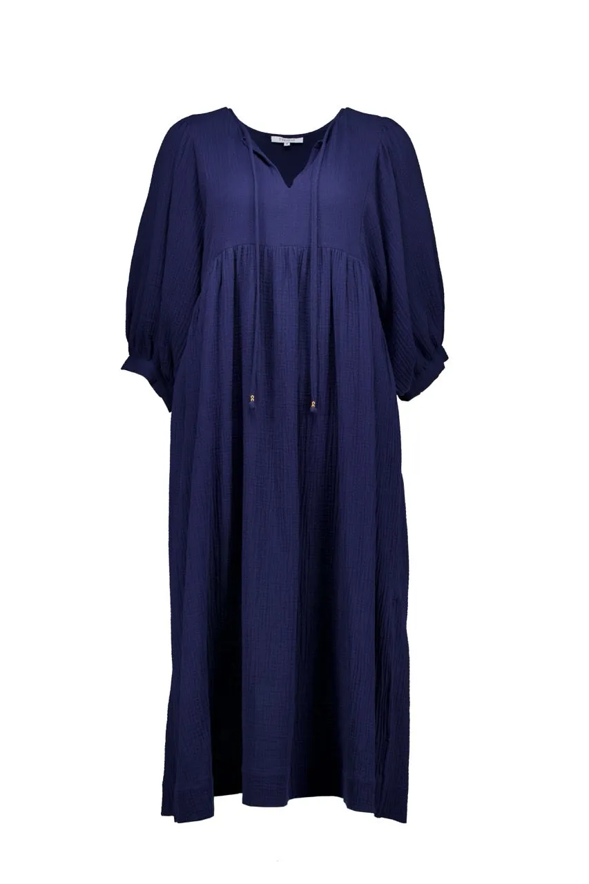 Marnie Dress | Indigo