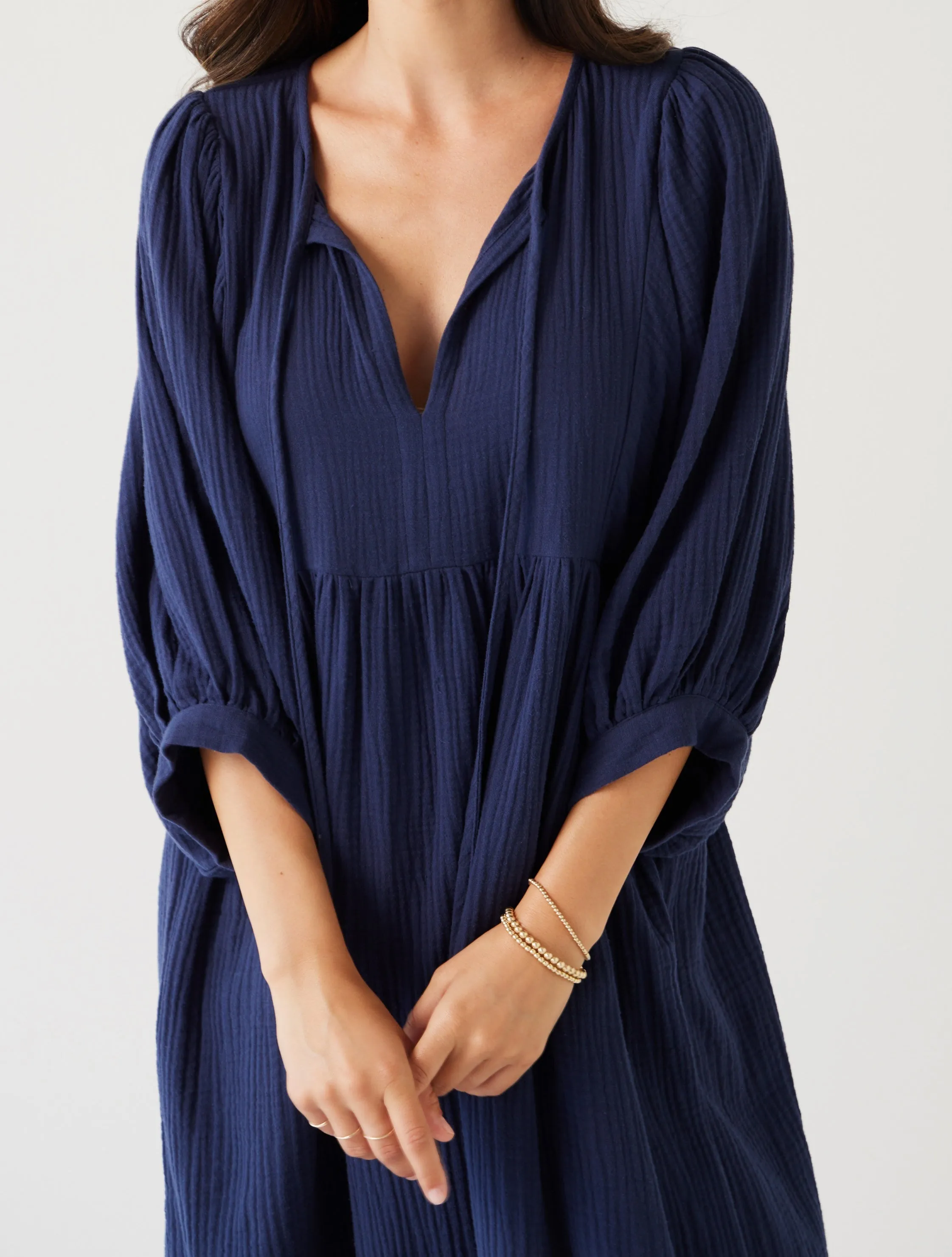 Marnie Dress | Indigo