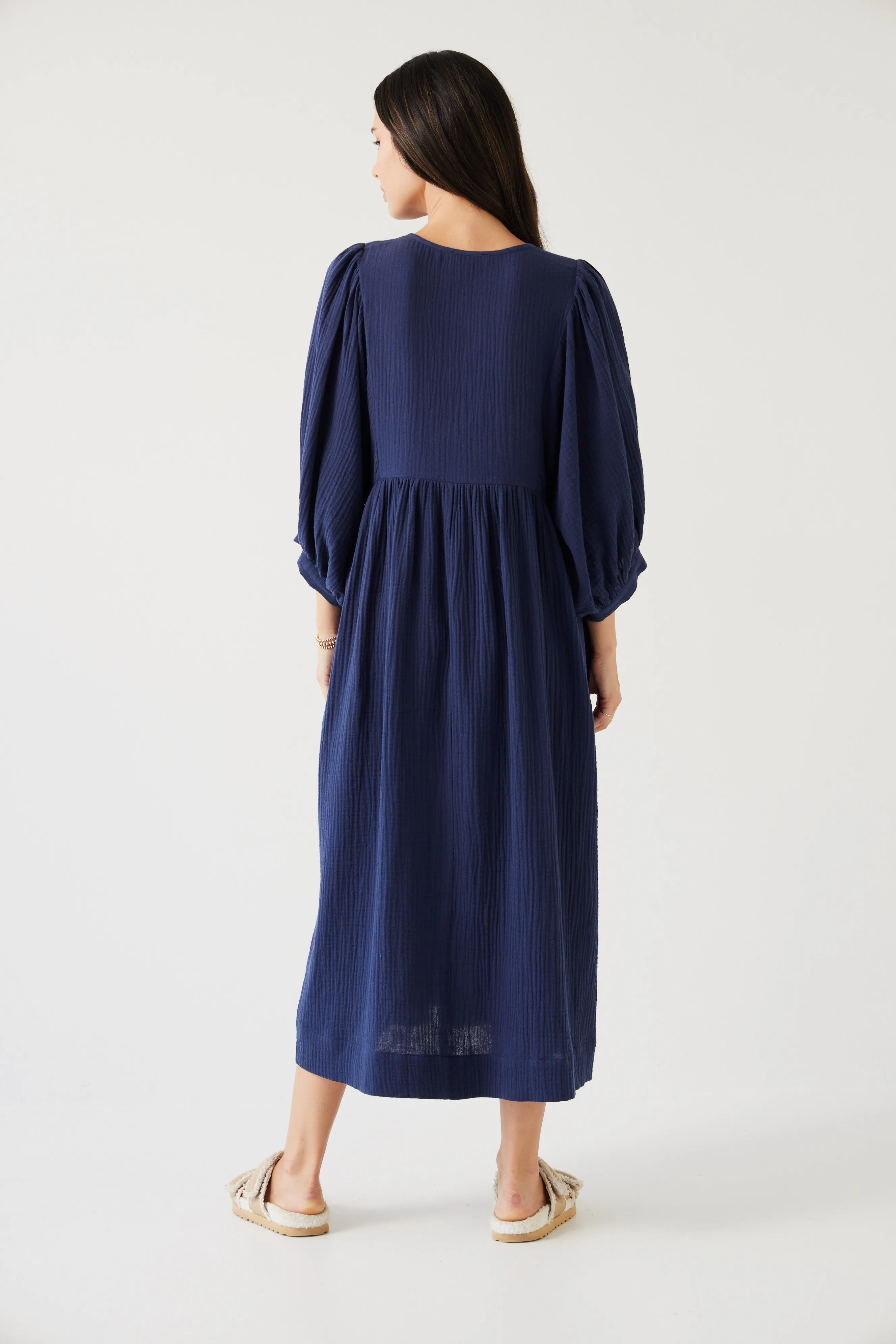 Marnie Dress | Indigo