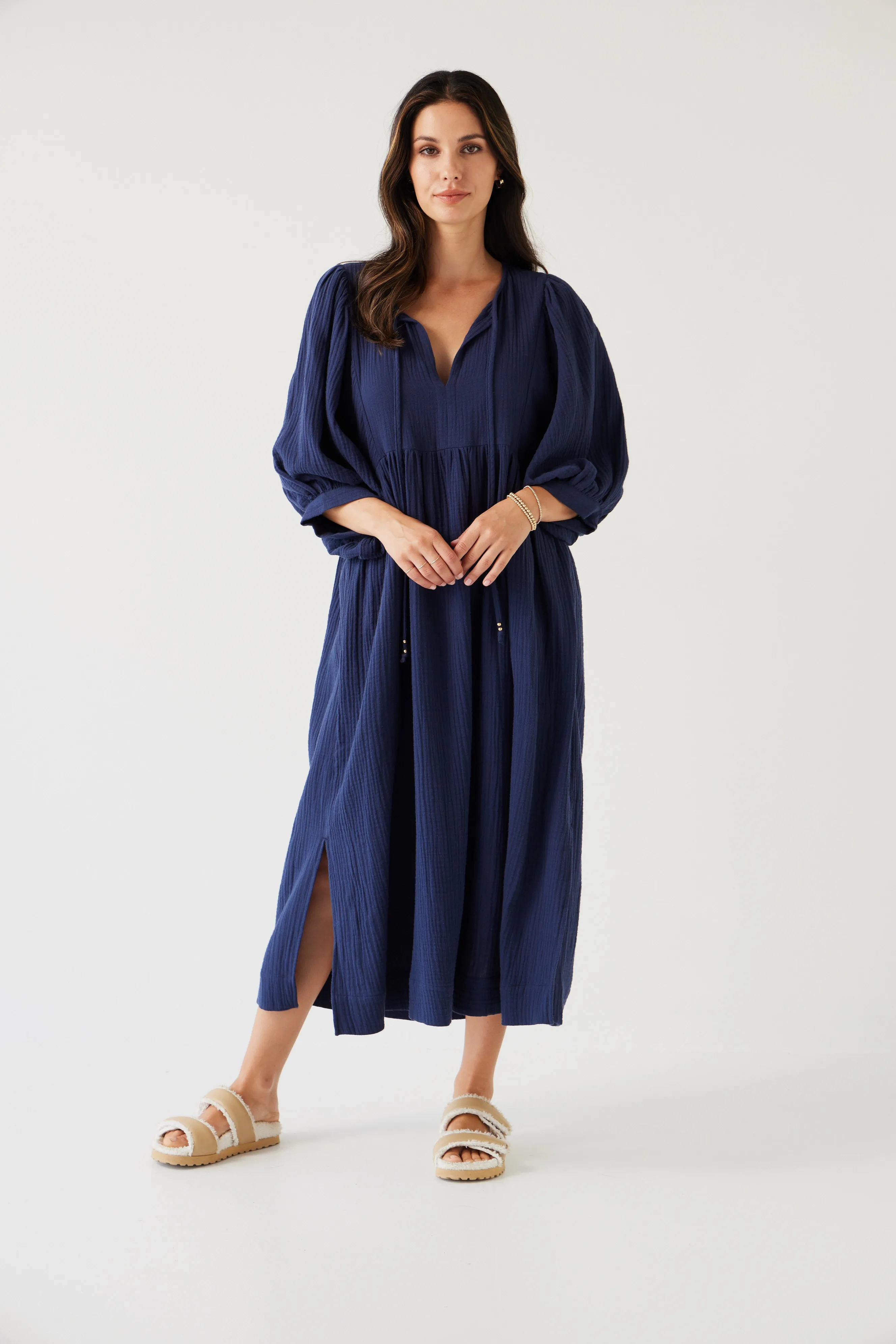 Marnie Dress | Indigo