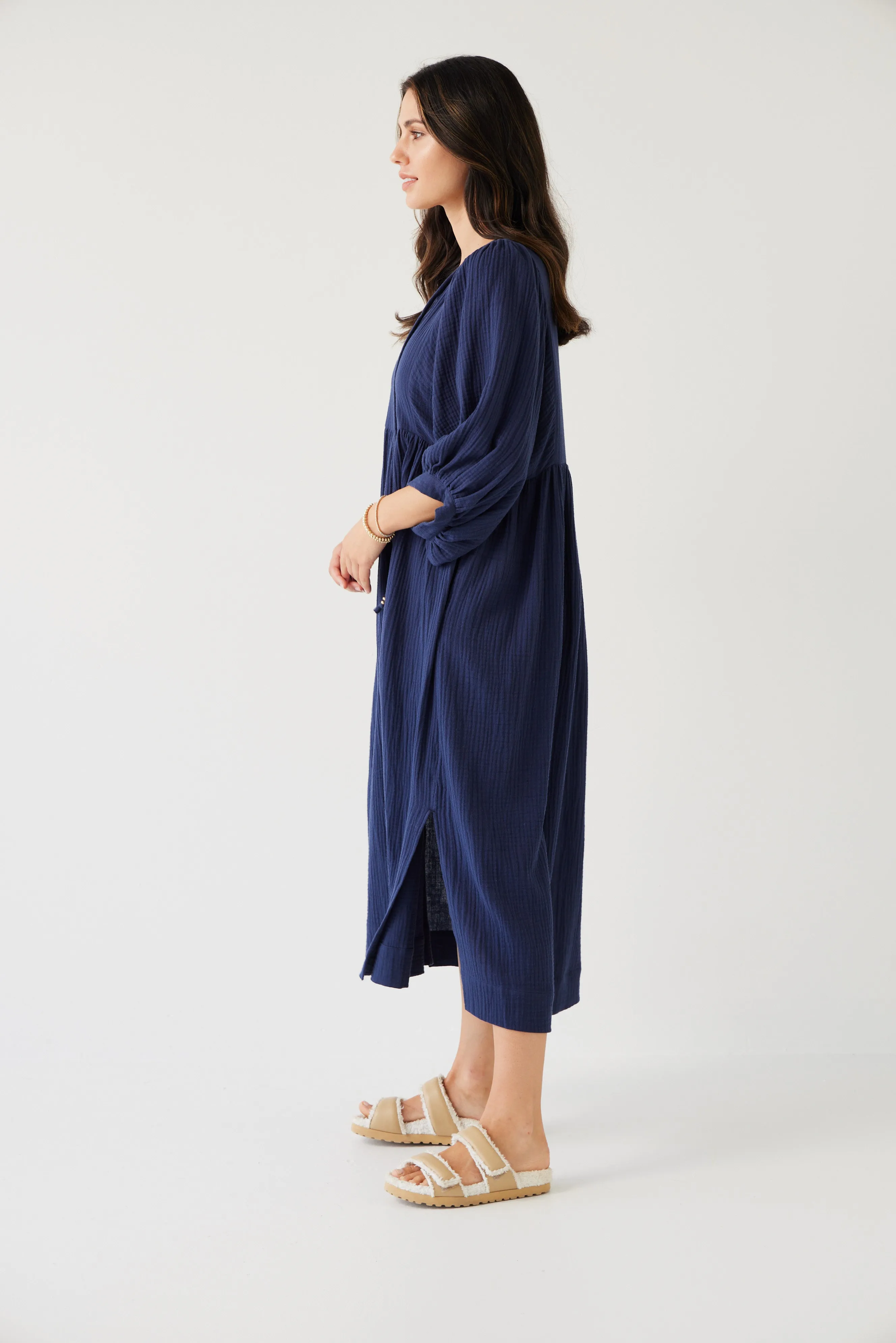Marnie Dress | Indigo