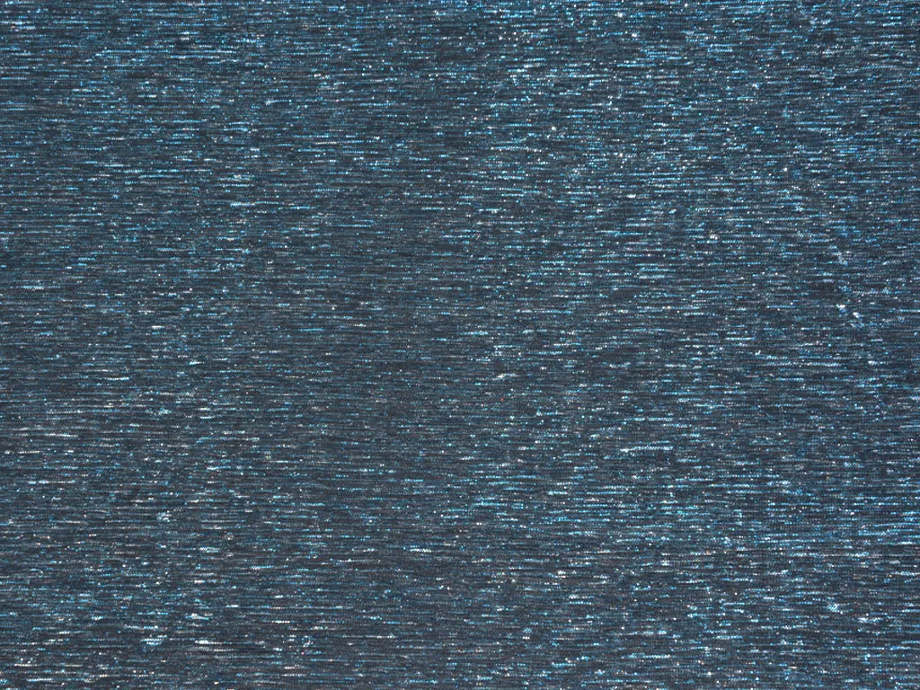 Midnight Blue Plain Crushed Shimmer Terylene Mesh Net Fabric