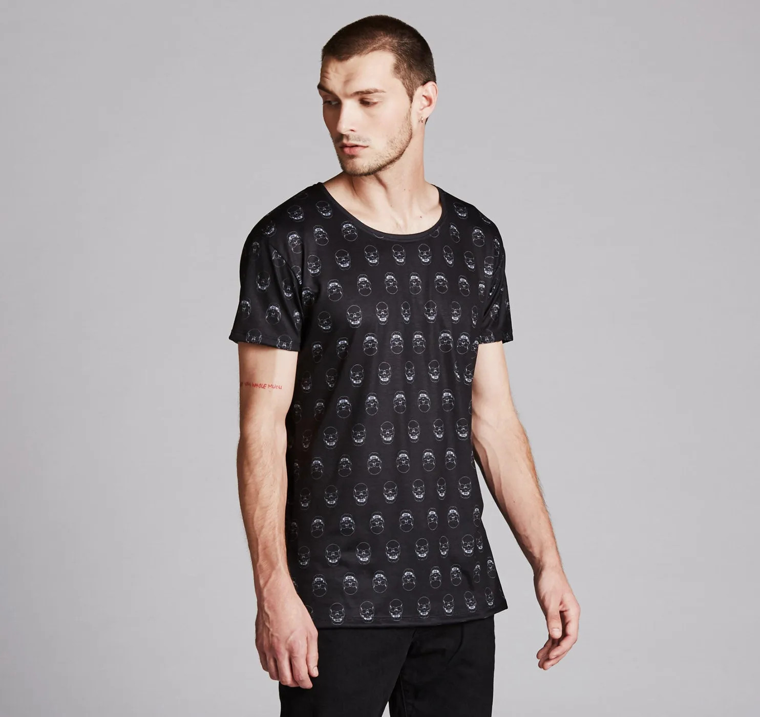 Modern Tee, Skulls