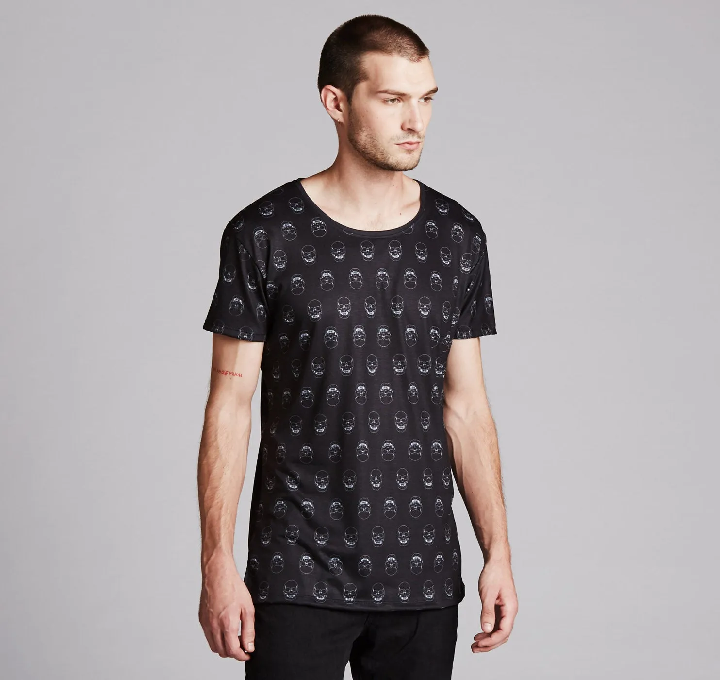 Modern Tee, Skulls