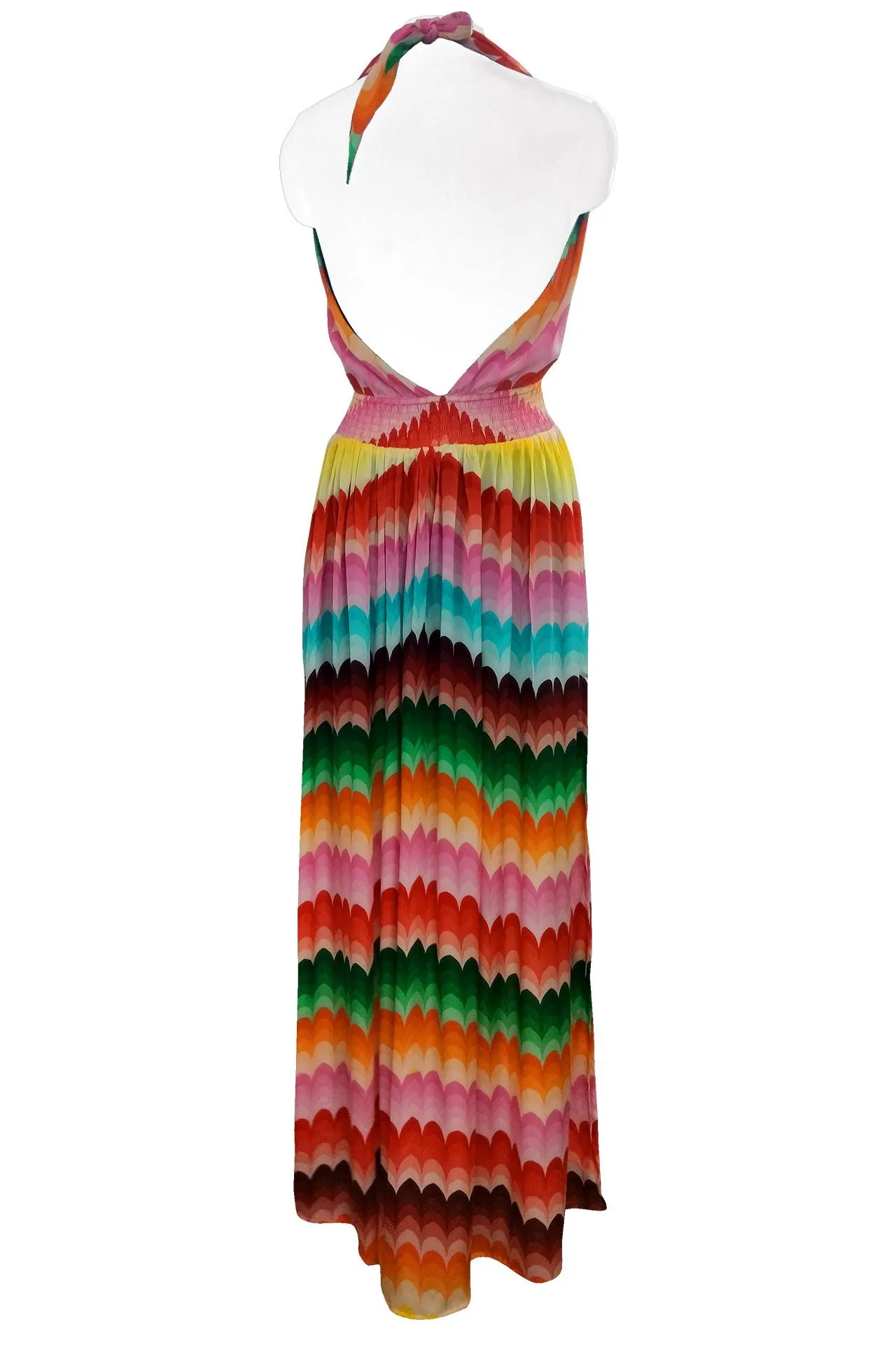Multicolor Floor Length Dress