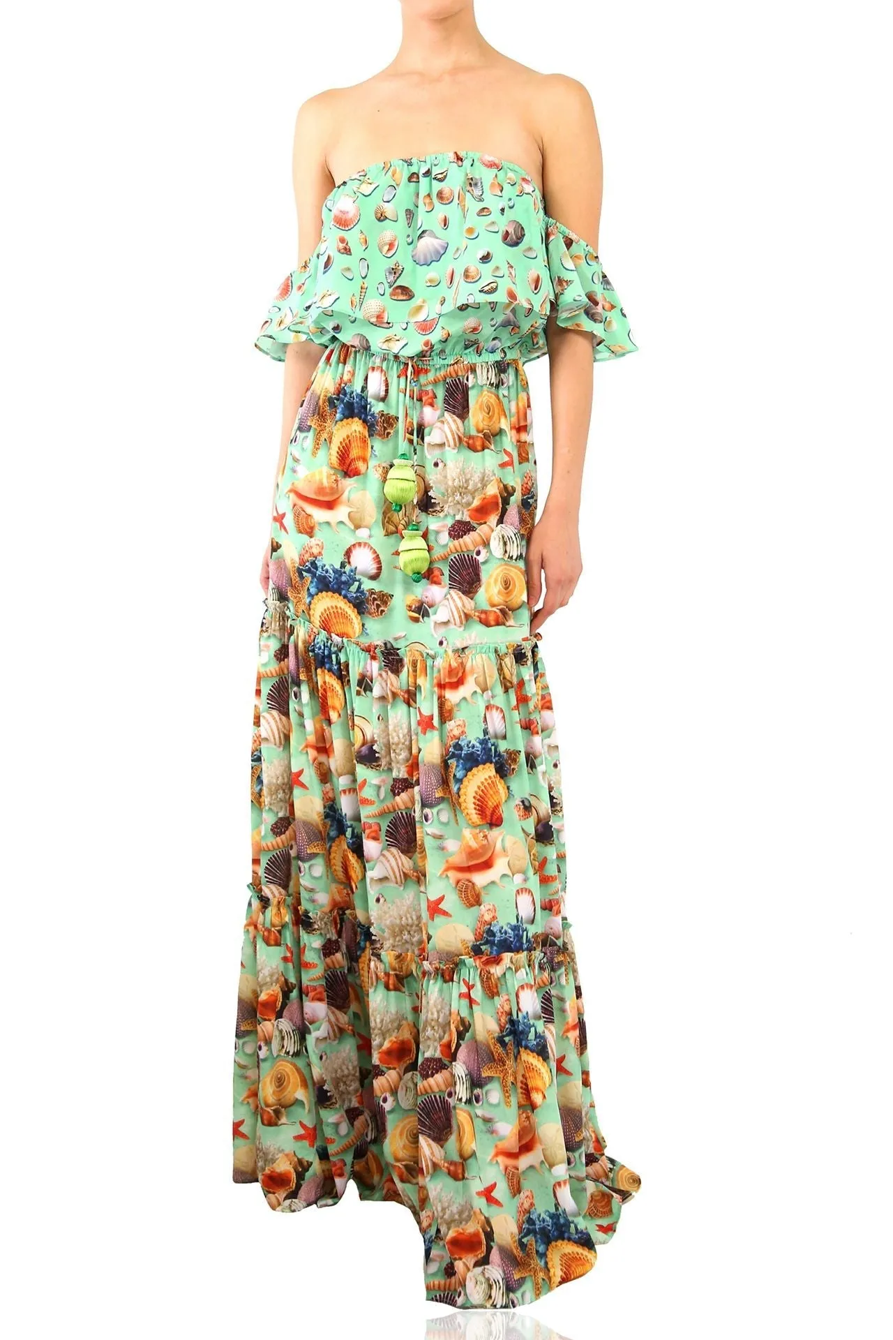 Off The Shoulder Ruffle Dress