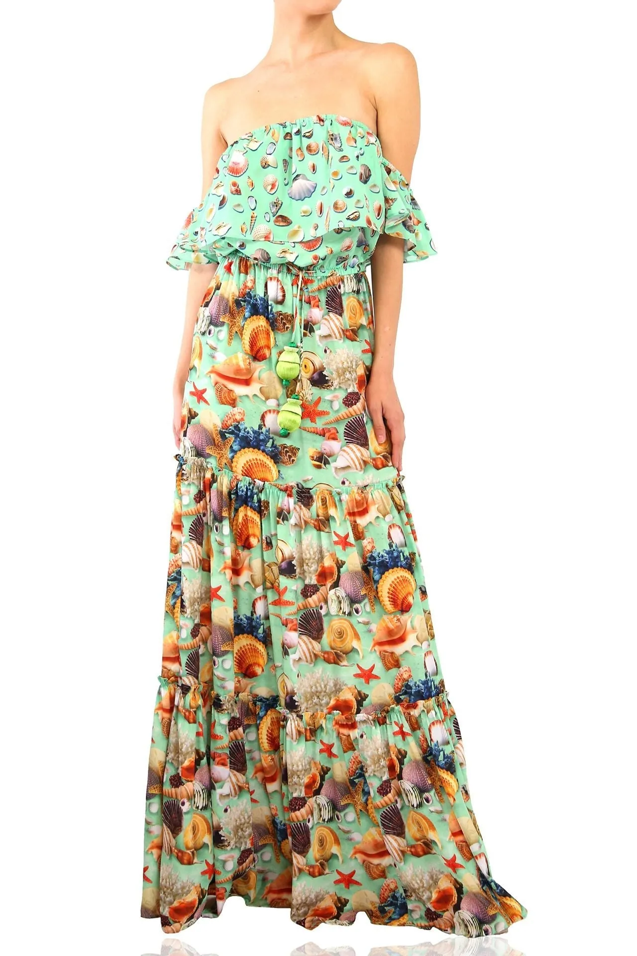 Off The Shoulder Ruffle Dress