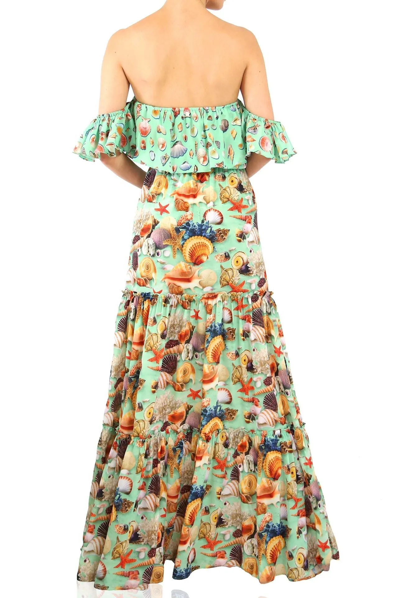 Off The Shoulder Ruffle Dress