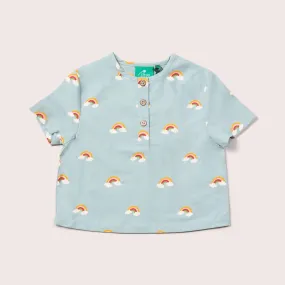 Over The Rainbow Loose Short Sleeve Top