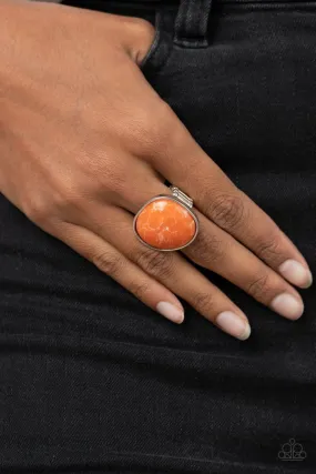 Paparazzi Ring ~ Aesthetically Authentic - Orange