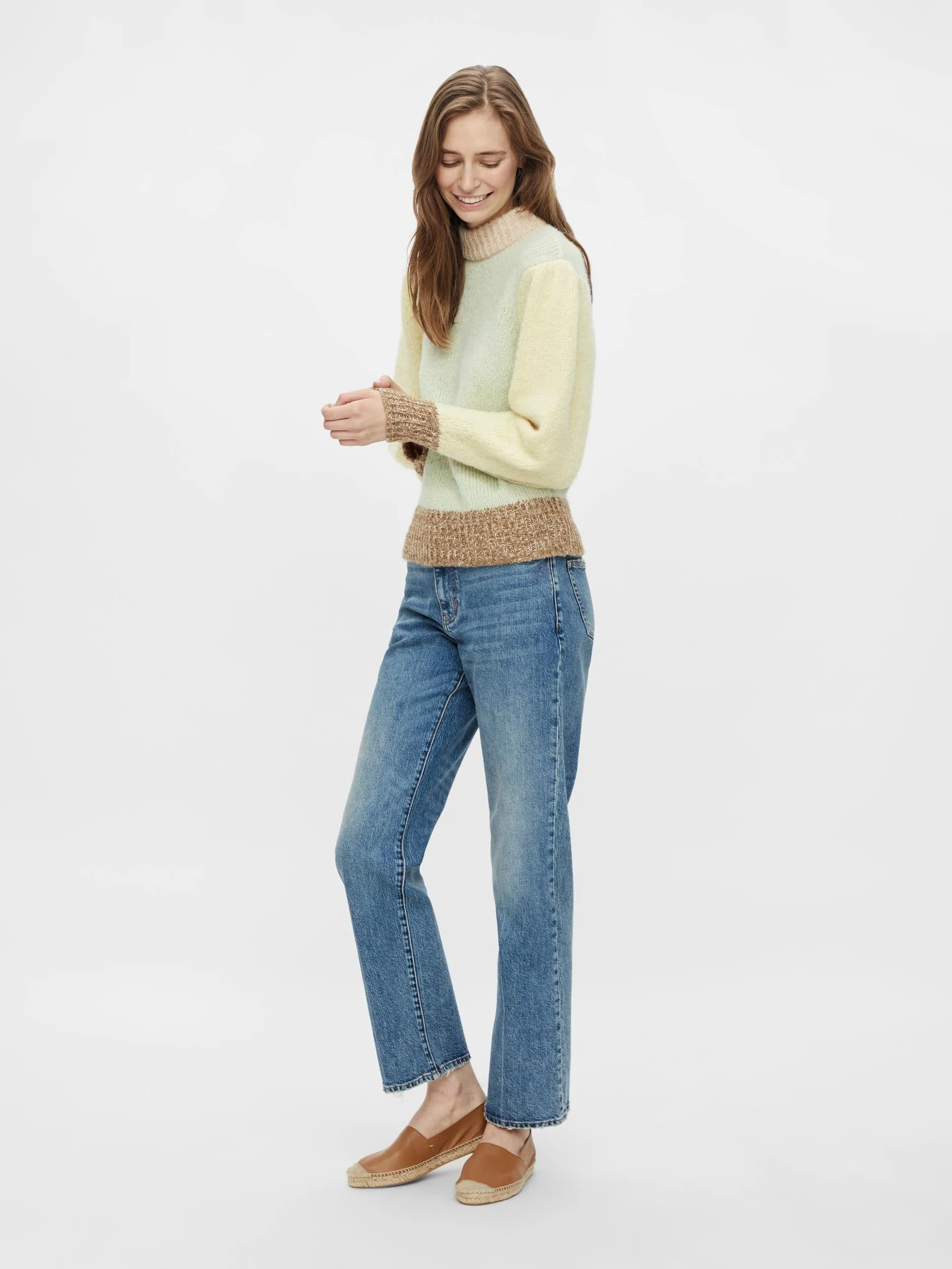 Pieces Felisia - Color block strik