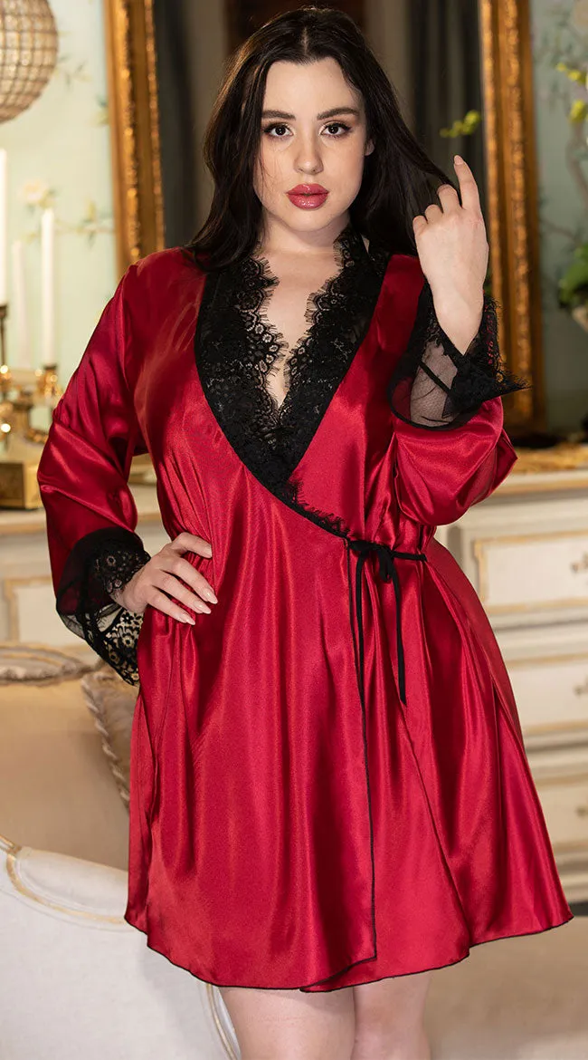Plus Size Romantic Moment Robe