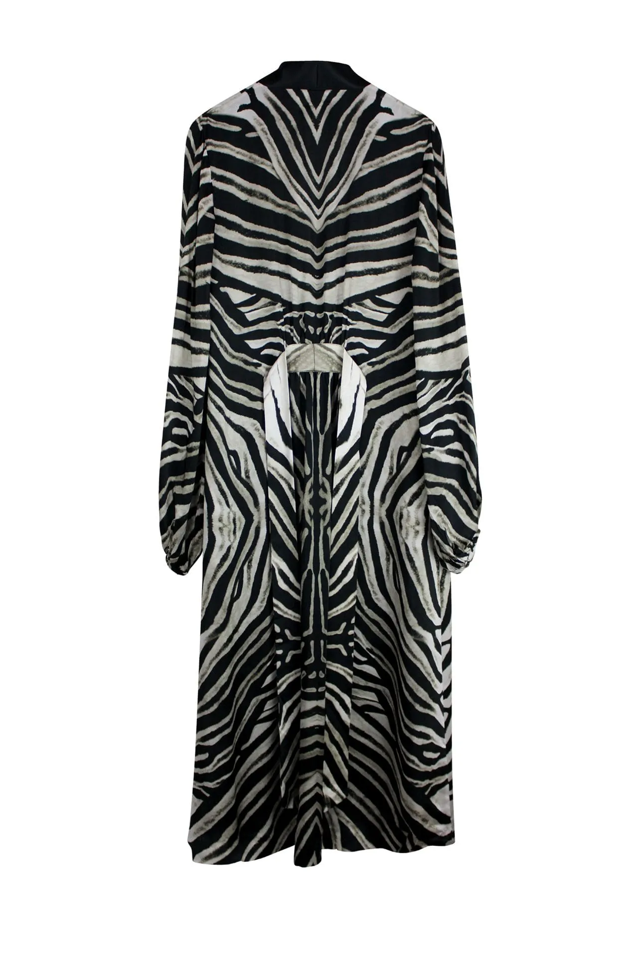 Printed Silk Robe