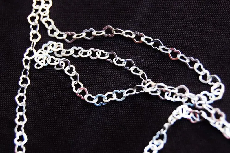 Solid 925 Sterling Silver Dainty Micro Heart BDSM Minimalist Locking  Submissive Day Collar   g2