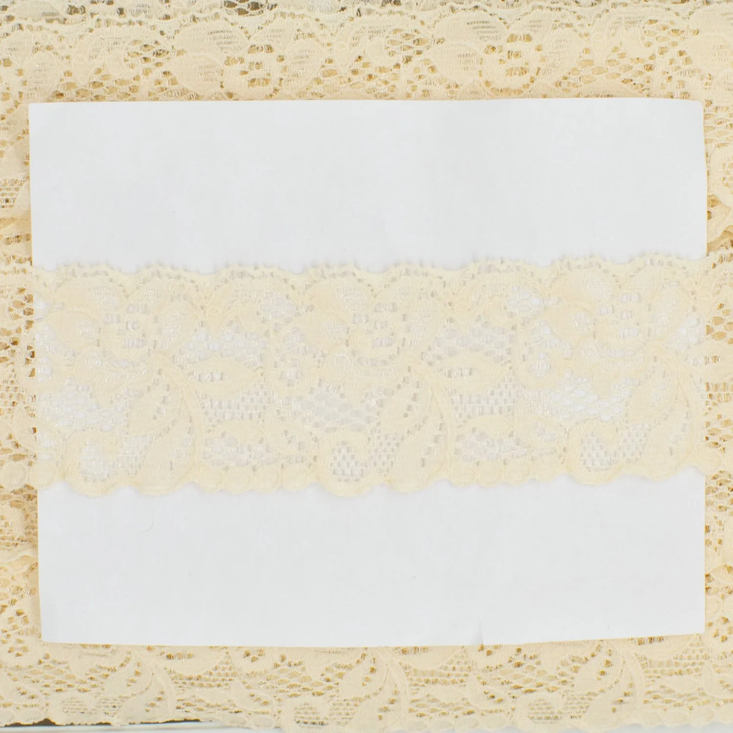 Stretch Raschel Lace Trim 40mm