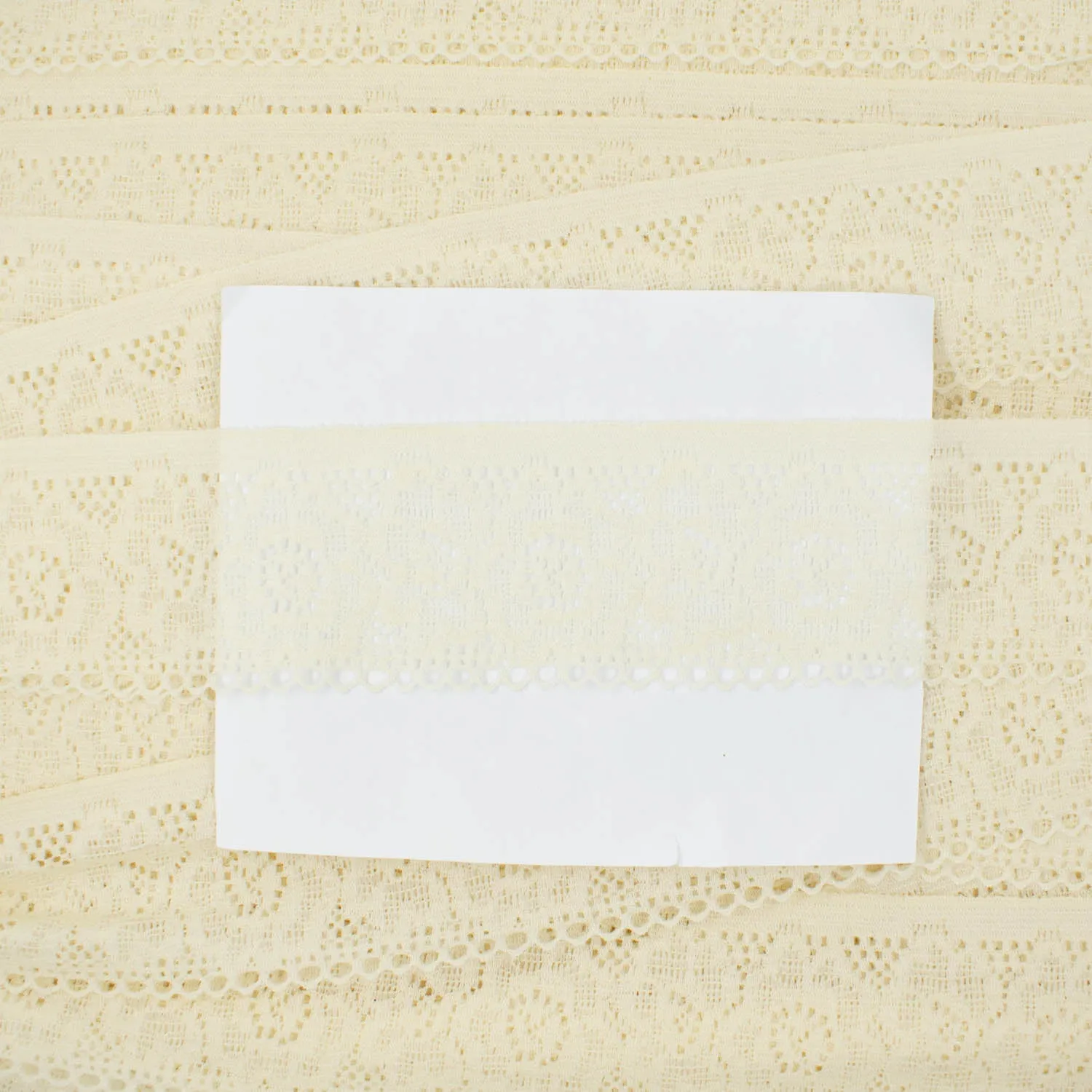 Stretch Raschel Lace Trim 40mm