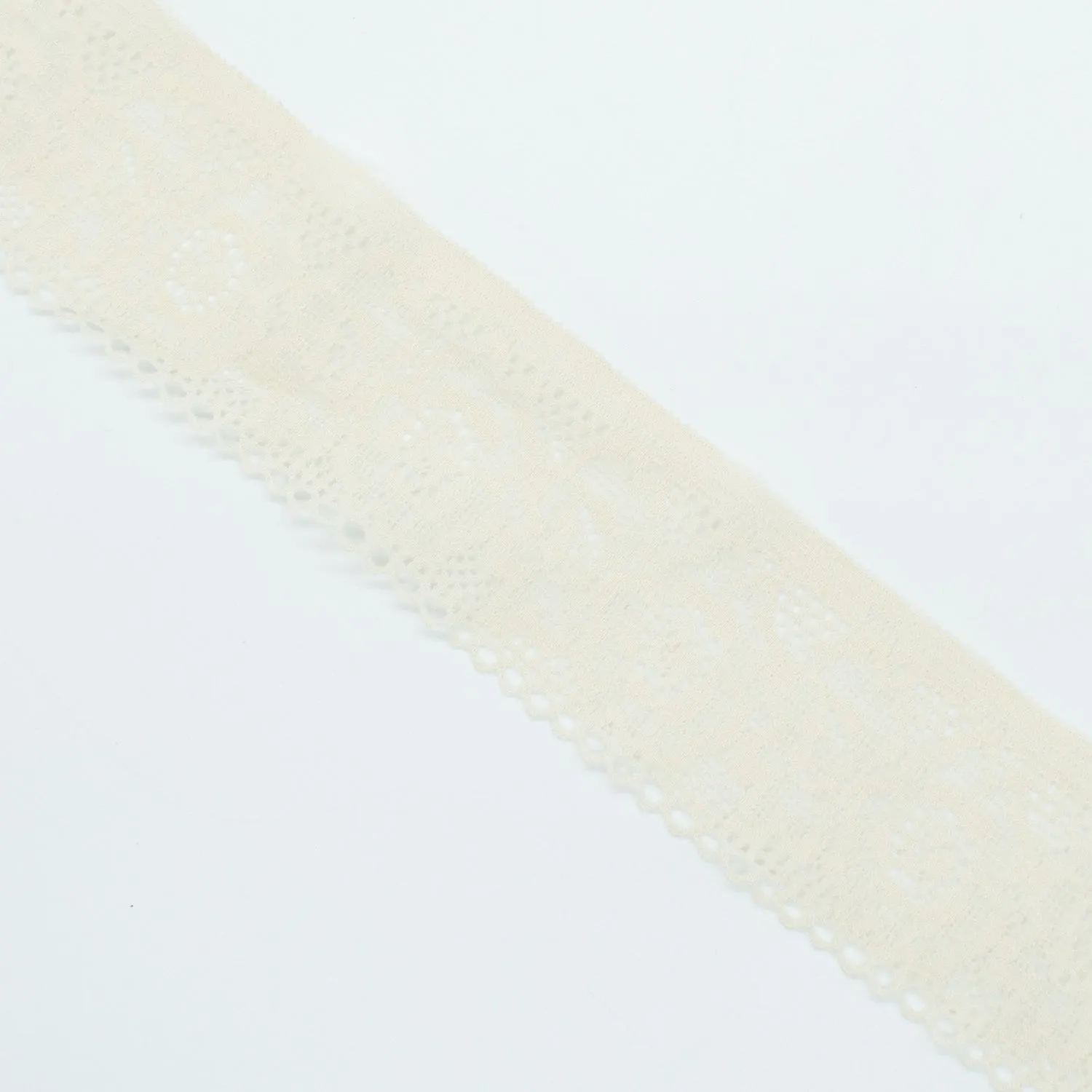 Stretch Raschel Lace Trim 40mm
