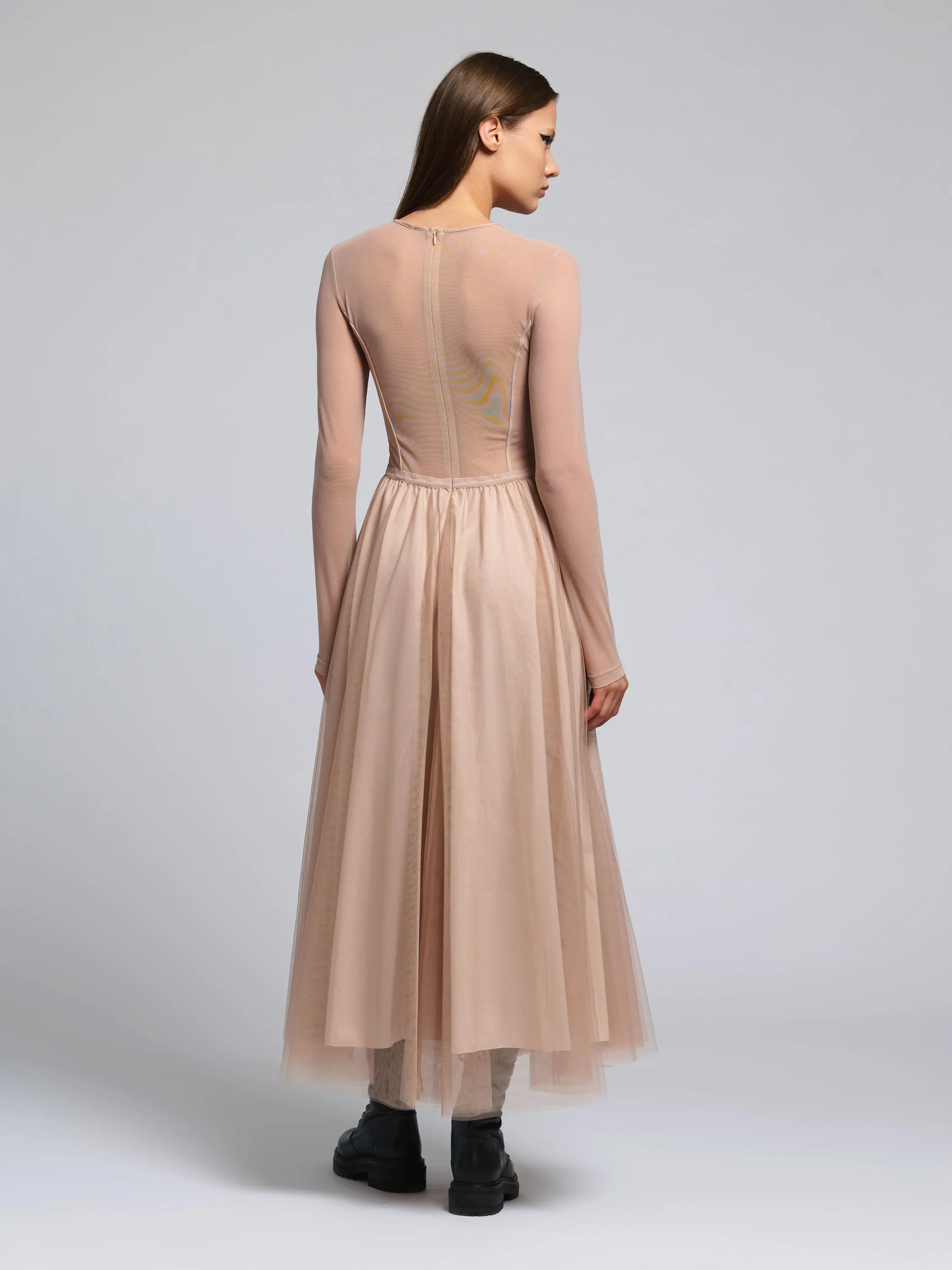 Tulle maxi dress