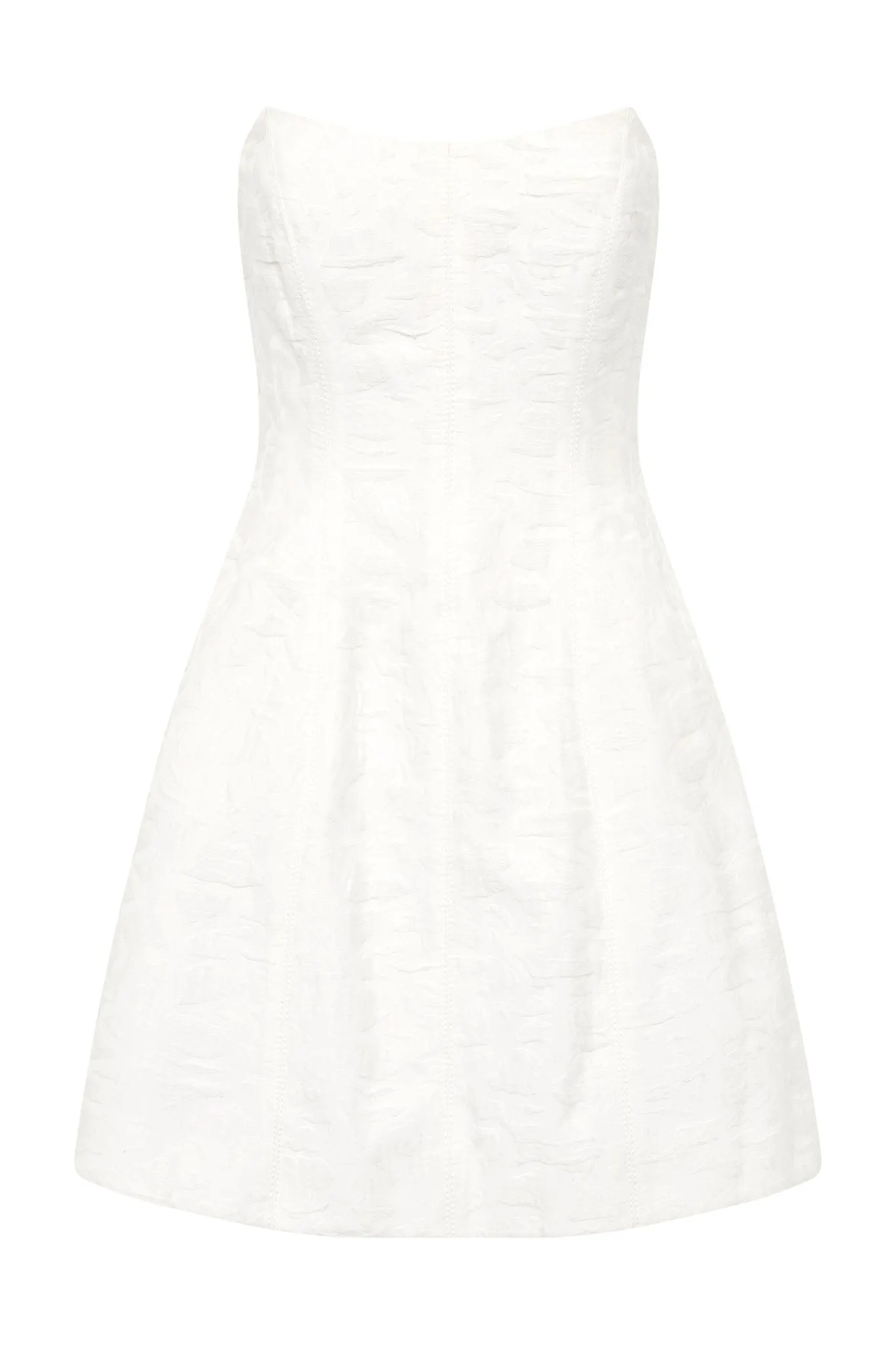 Vibration Jacquard Mini Dress