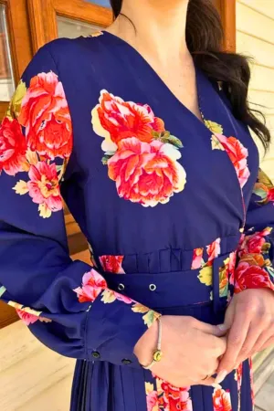 Zainab Floral Maxi Dress in 2 color